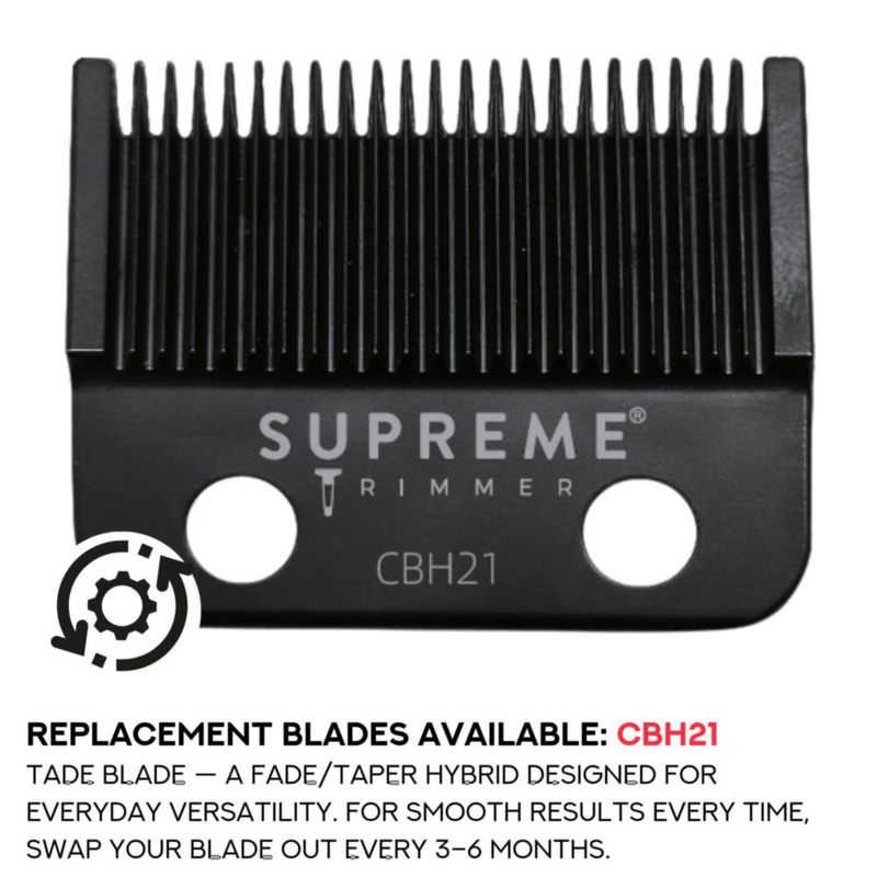 Cortapelos Supreme Trimmer STC82 Negro Inalámbrico