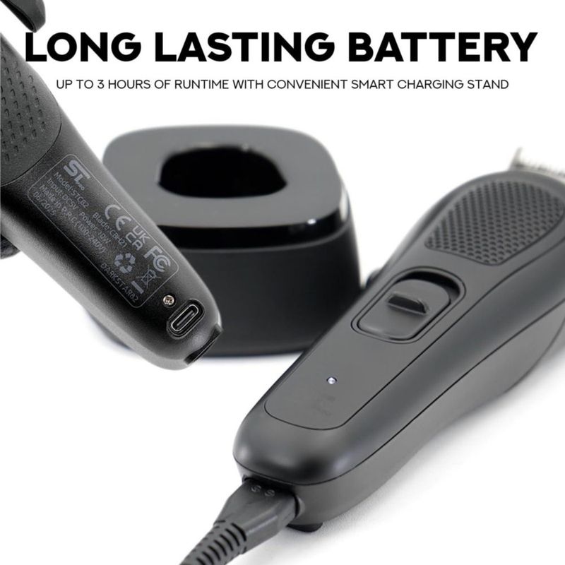 Cortapelos Supreme Trimmer STC82 Negro Inalámbrico