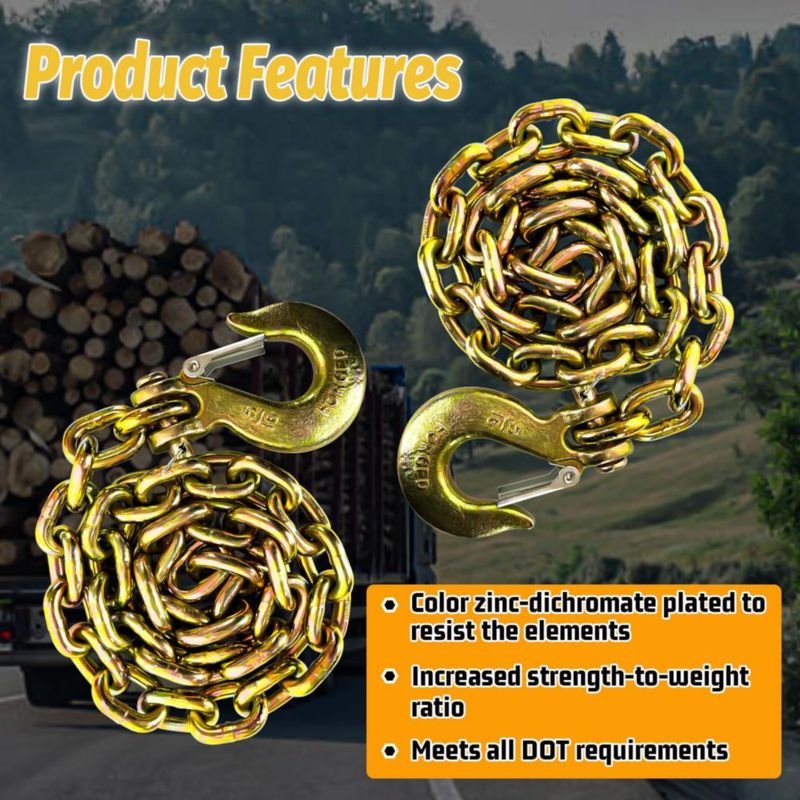 Cadenas para remolque SENKEYFE 5/16" x 91 cm (2 unidades) Galvanizadas