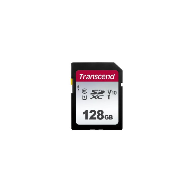 Tarjeta SD Transcend 128 GB UHS‑I 100 MB/s U1 V10
