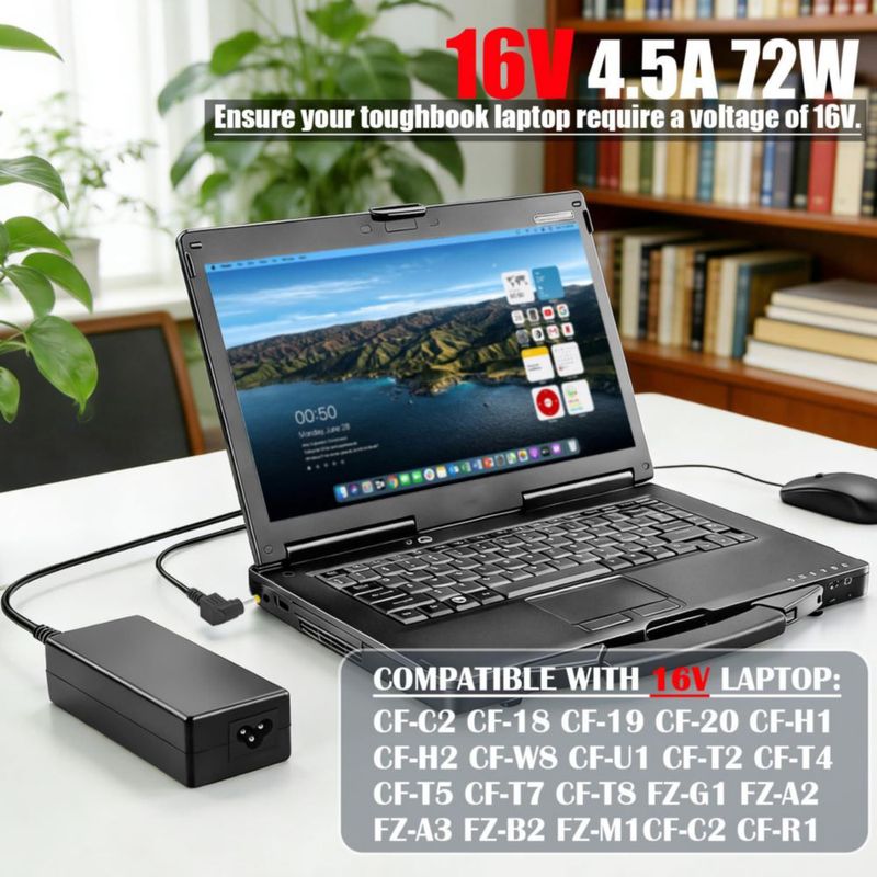 Cargador RUIQIU 16V para portátil Panasonic Toughbook