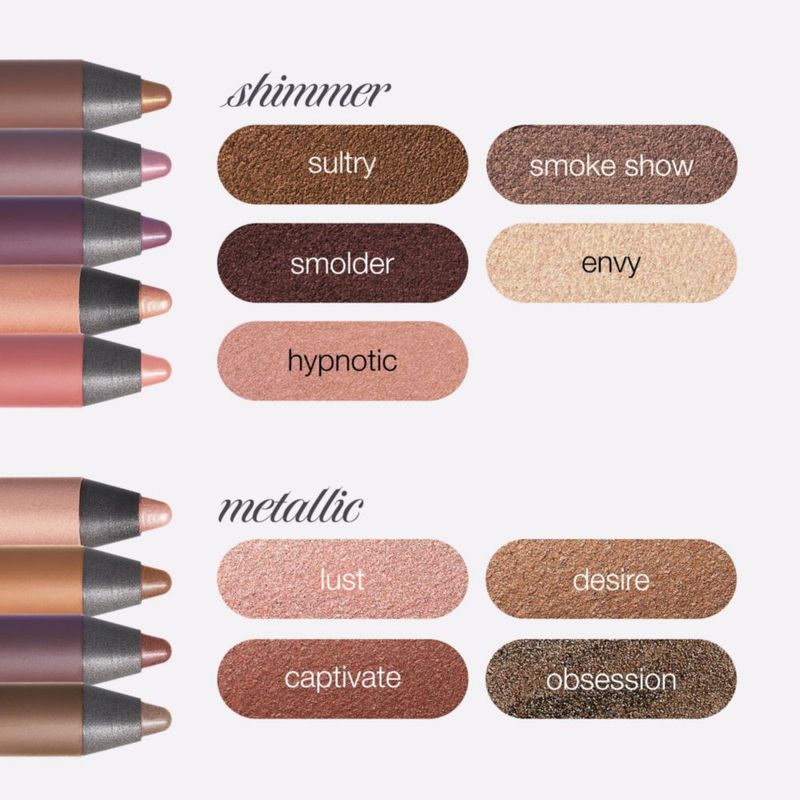 Lápiz de Sombra de Ojos y Delineador Tarte smolderEYES a Prueba de Agua y Vegano