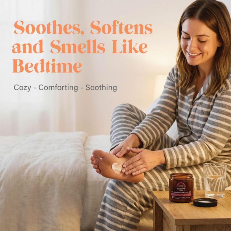 Crema Nocturna WHOLESOME HIPPY 120 ml Manzanilla y Magnesio