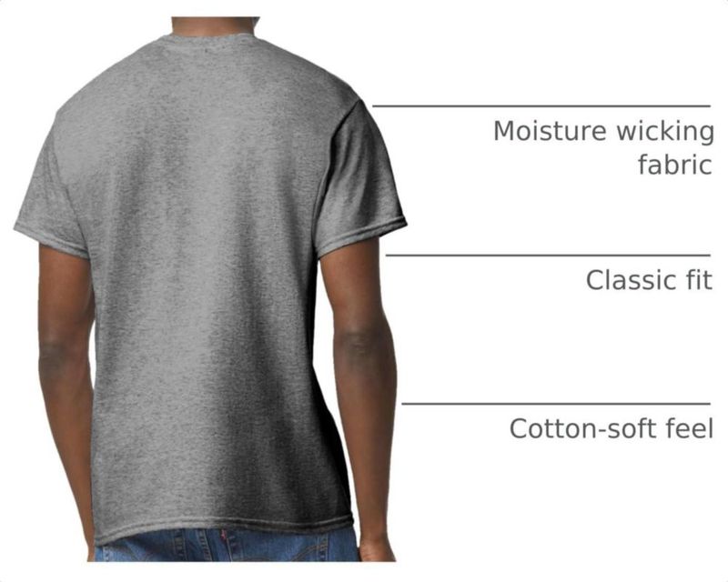 Camiseta Gildan G8000 Multipack DryBlend