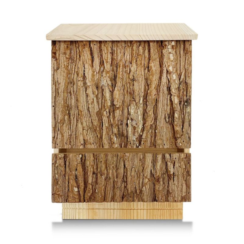 Casa para Murciélagos Outer Trails 38 cm 2 Cámaras con Corteza Real