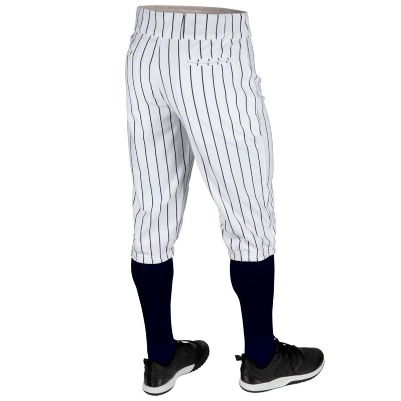 Pantalones de béisbol CHAMPRO juvenil talla S blanco/azul marino