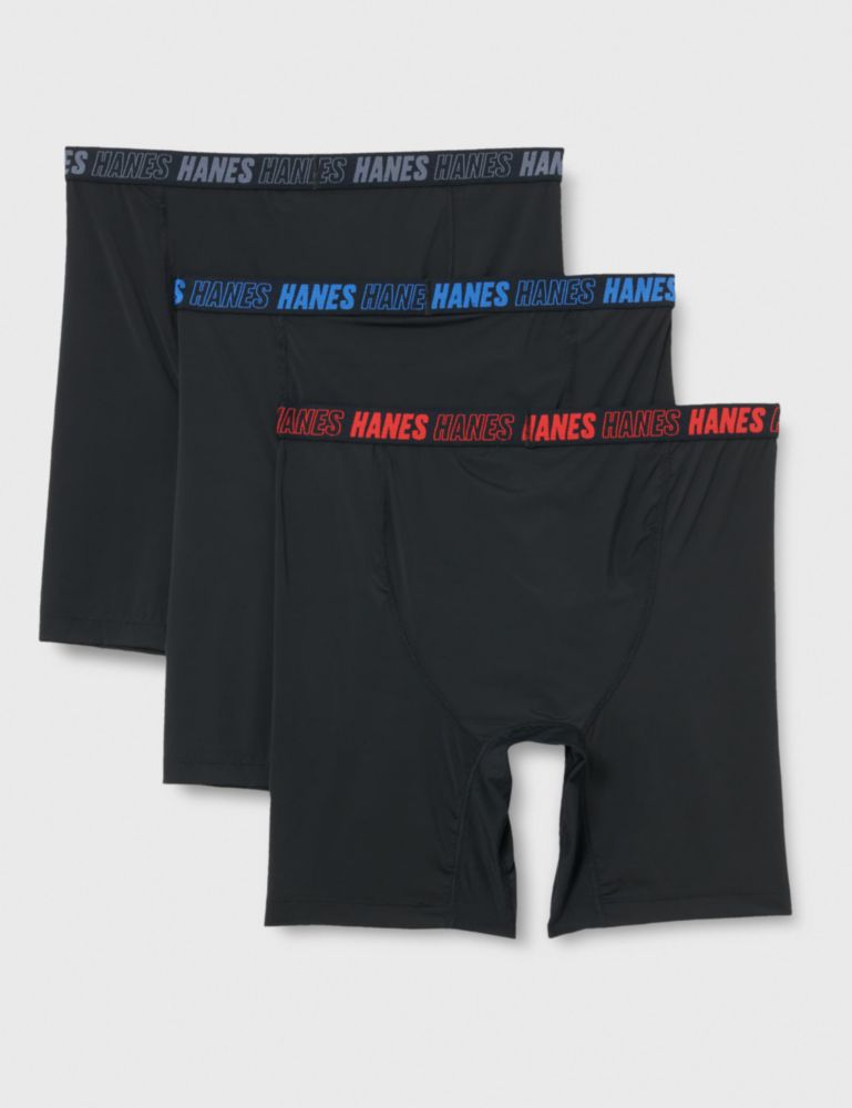 Boxer Hanes 20 cm 3‑pack Soporte de Rendimiento