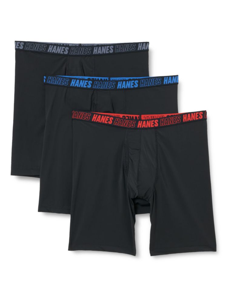 Boxer Hanes 20 cm 3‑pack Soporte de Rendimiento