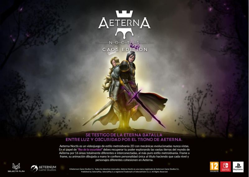 SELECTA PLAY Aeterna Noctis (PS4) – Videojuego