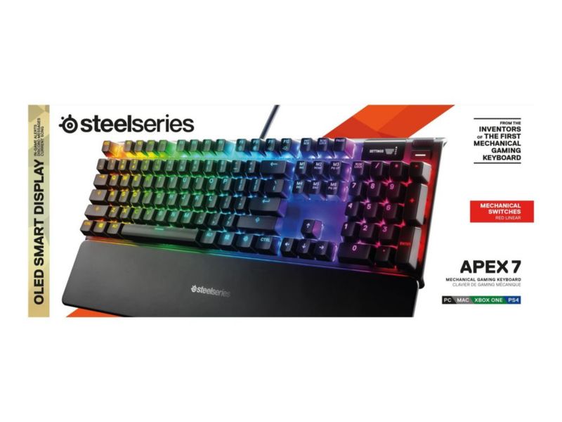 Teclado Gaming Mecánico SteelSeries Apex 7