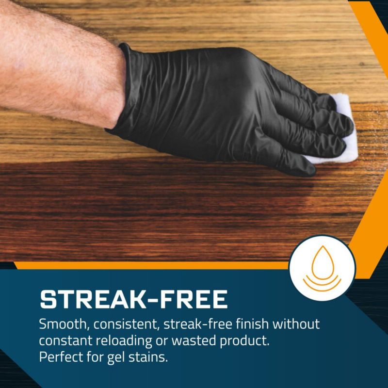 Almohadilla para Acabado de Madera MaKRS Pack de 3 (18‑24 cm)