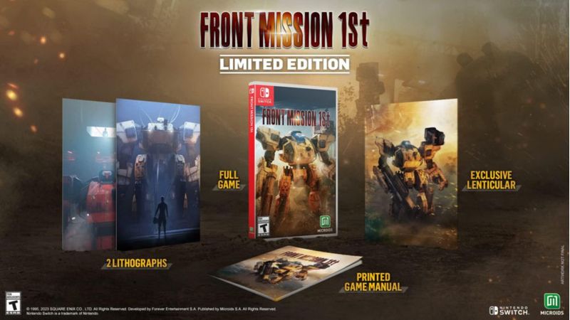 Videojuego Maximum Games Front Mission 1st para Nintendo Switch