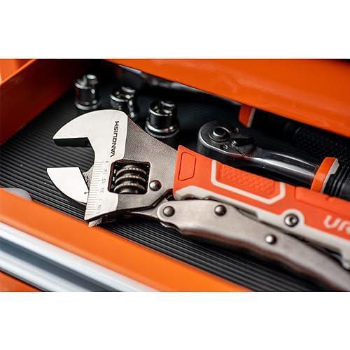 Llave Vanquish de 25 cm Bloqueable Ajustable de Acero CR‑V