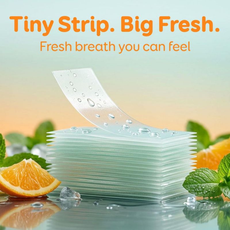 Tiras de Aliento Grin Citrus Mint 72 unidades