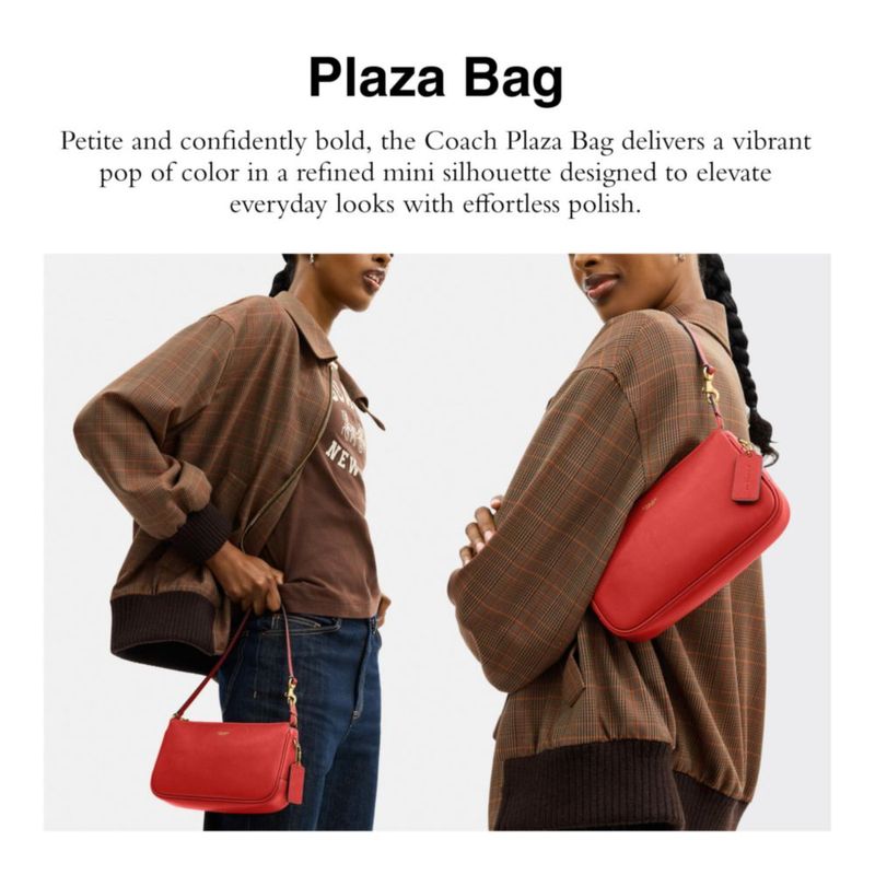 Bolso Coach Plaza 21 cm x 12 cm x 4 cm