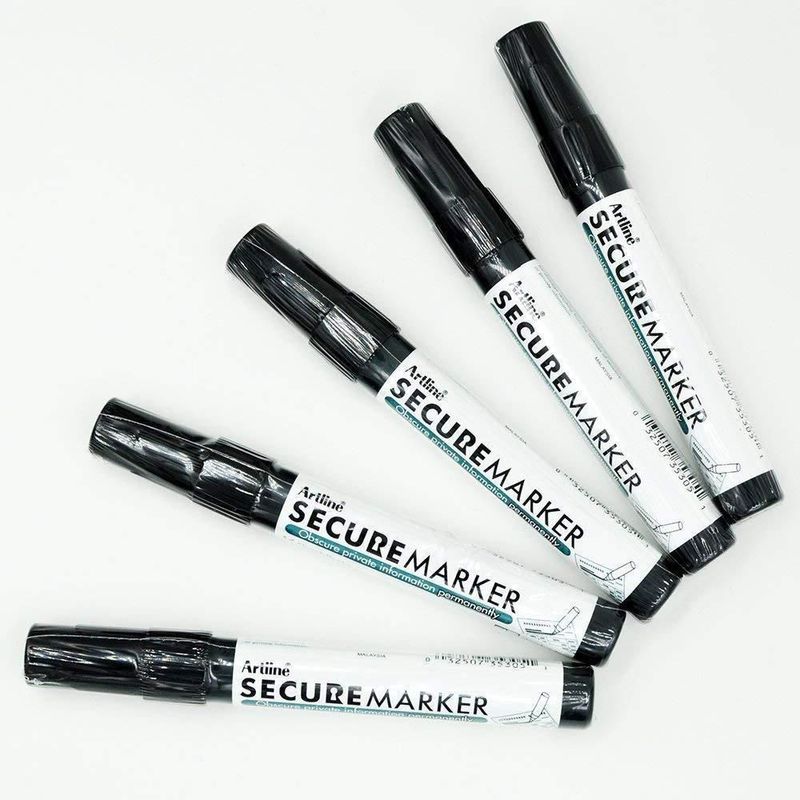 Rotulador Artline Blackout Pack de 5