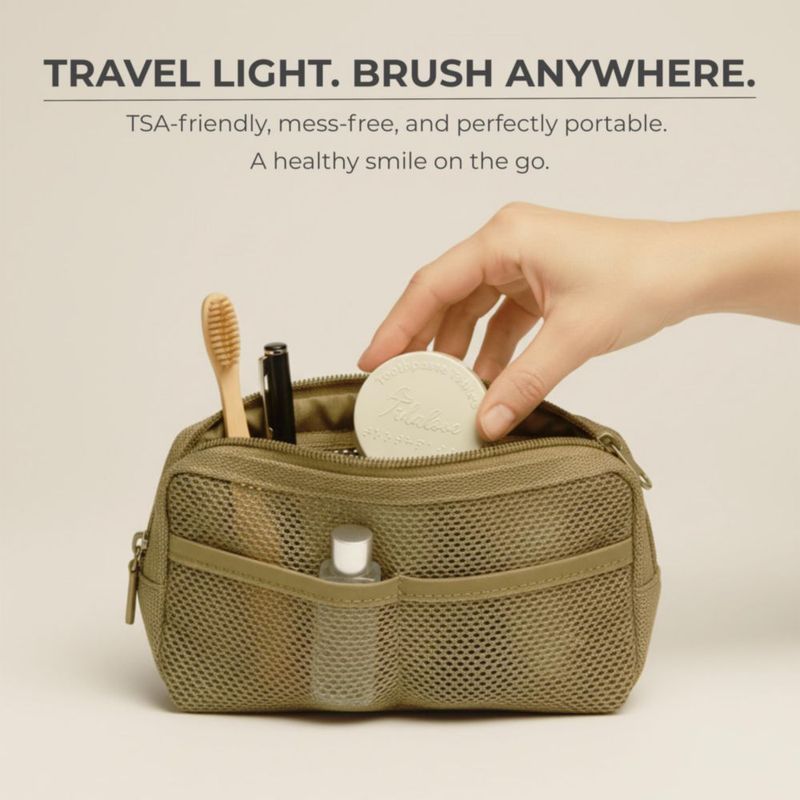 Tabletas de Pasta de Dientes Tidalove 5% nHAp Canela 4 Meses
