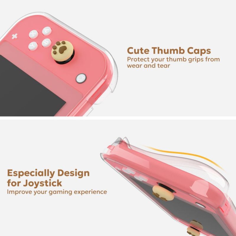 Estuche IA innoAura 14 en 1 para Switch Lite – Oso Marrón