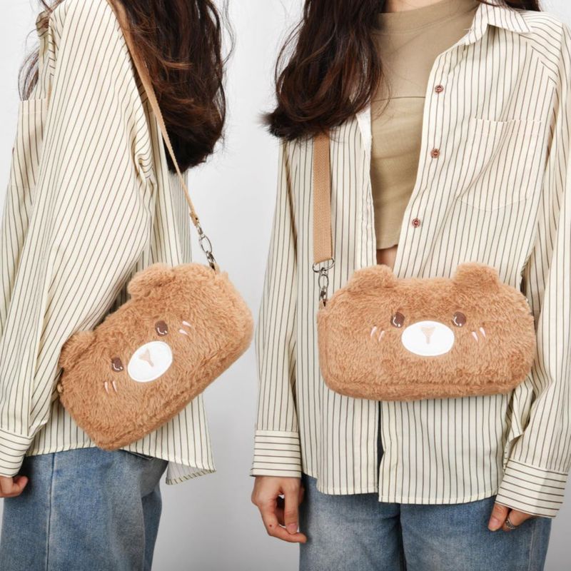 Estuche IA innoAura 14 en 1 para Switch Lite – Oso Marrón