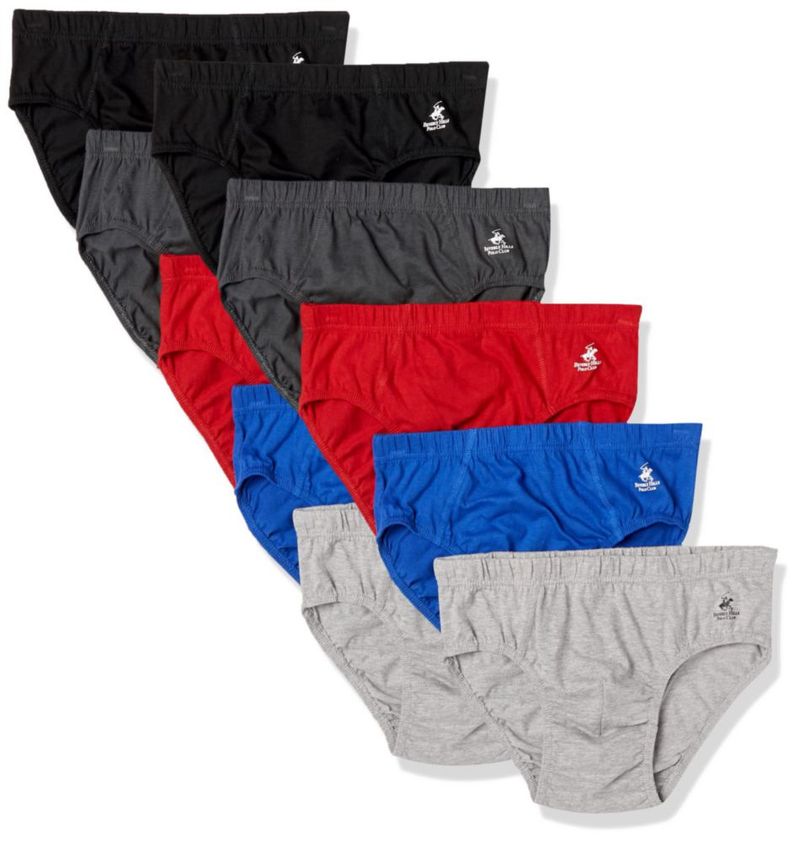 Pack de 10 calzoncillos de algodón para hombre Beverly Hills Polo Club - Talla M