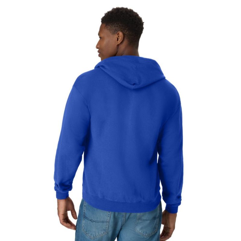 Sudadera Hanes 3XL Royal Profundo con Cremallera Completa