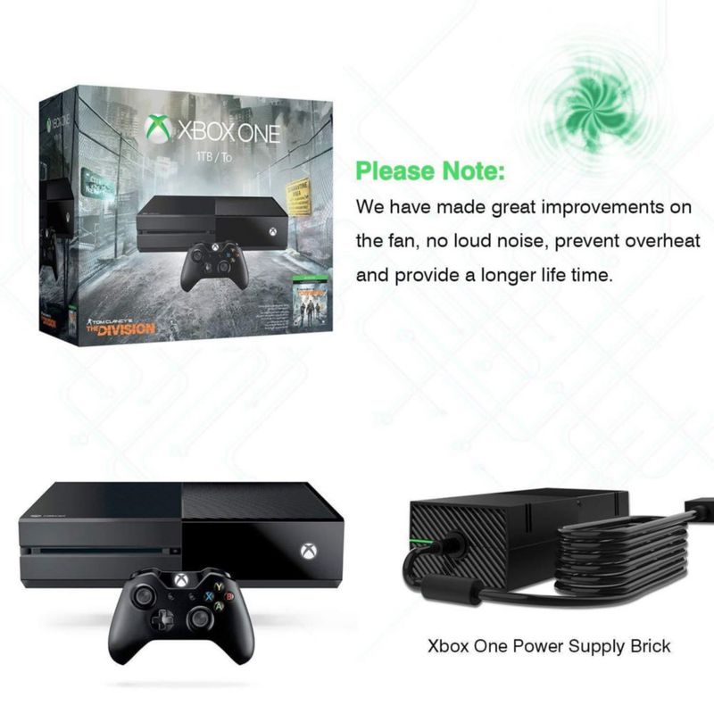 Fuente de Alimentación SUMLINK Xbox One 100-240V + 2 Cables
