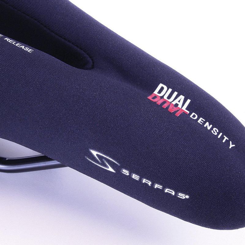 Sillín de Bicicleta Serfas Dual Density para Hombre con Receso