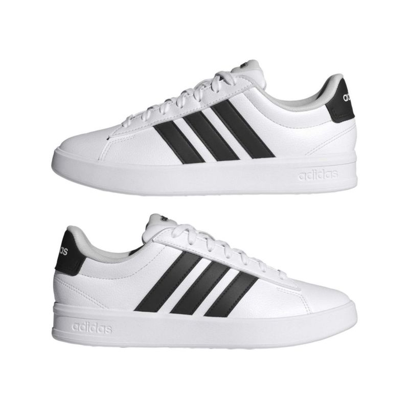 Zapatillas adidas Grand Court 3.0 mujer blanco/negro talla 6