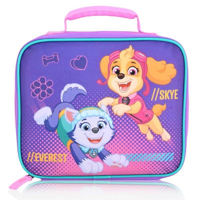 Lonchera Fast Forward Paw Patrol Skye y Everest Morada