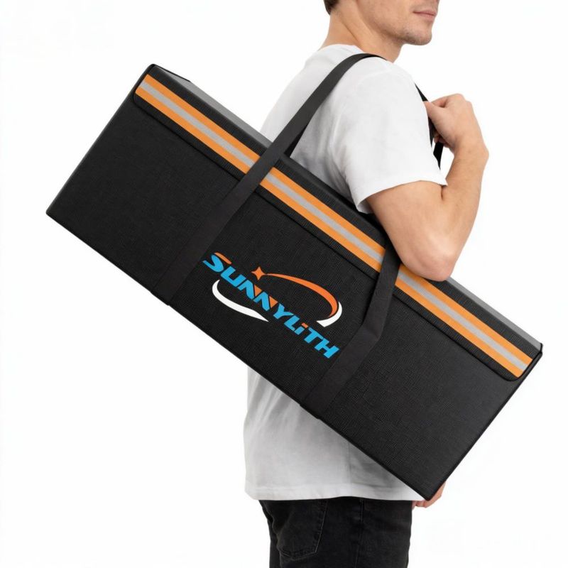 Bolsa de documentos SunnyLith 61x30x30 cm resistente al fuego e impermeable