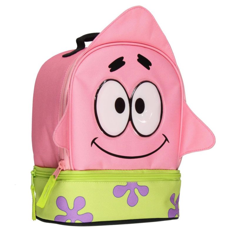 Lonchera INTIMO 23 cm SpongeBob Patrick 3D Doble