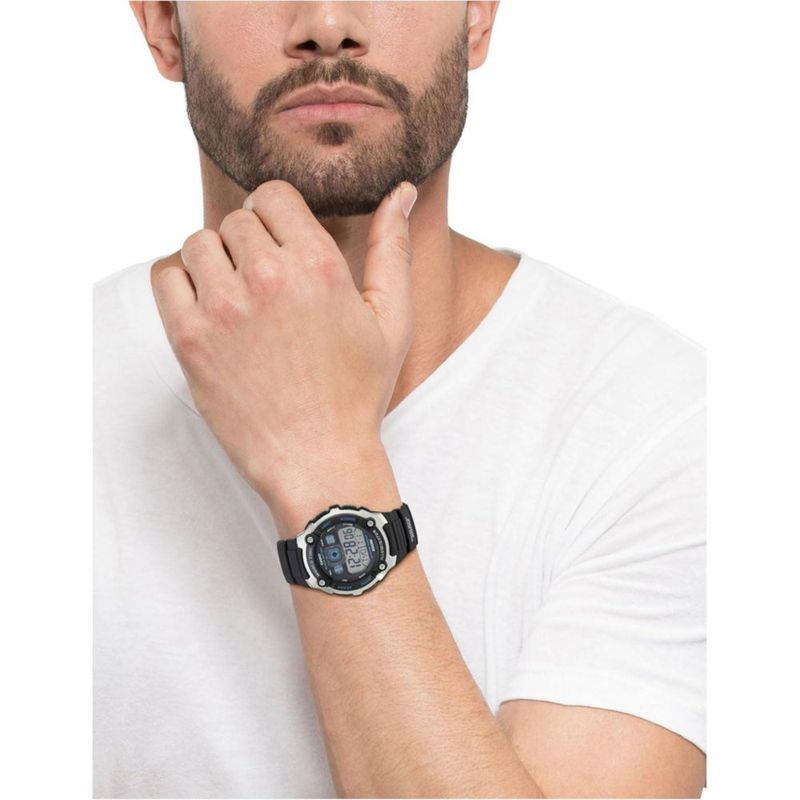 Reloj Casio AE-2000W-1AVCF para hombre AE2000W-1AV tono plateado