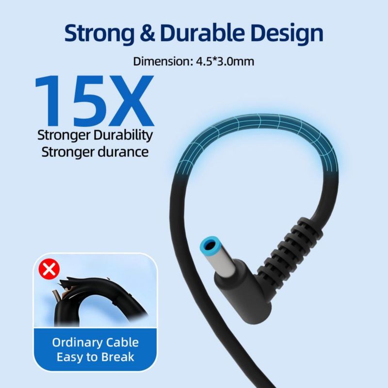 Cargador de portátil BESELL 65W para HP Pavilion X360