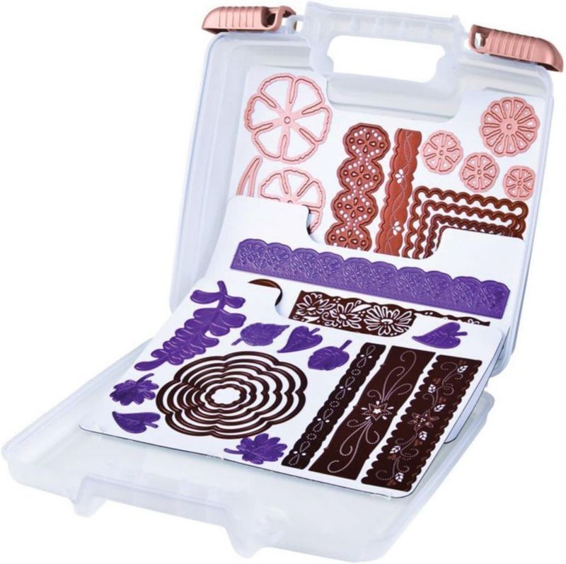 Estuche ArtBin de Almacenamiento de Troqueles 26x8x24 cm Transparente con 3 Hojas