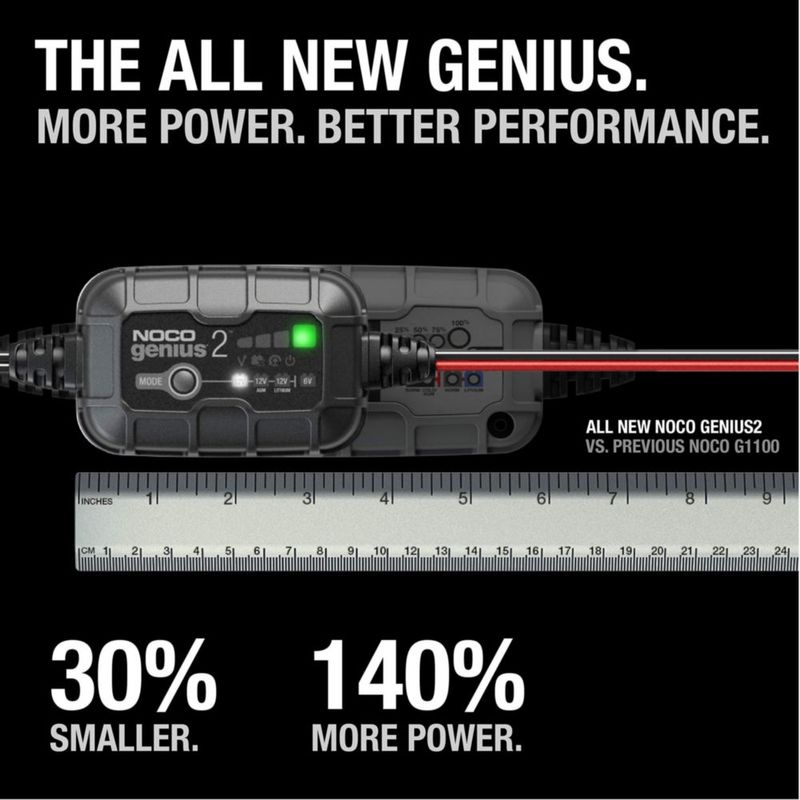 Cargador de batería de coche NOCO GENIUS2 2A 6V/12V Maintainer