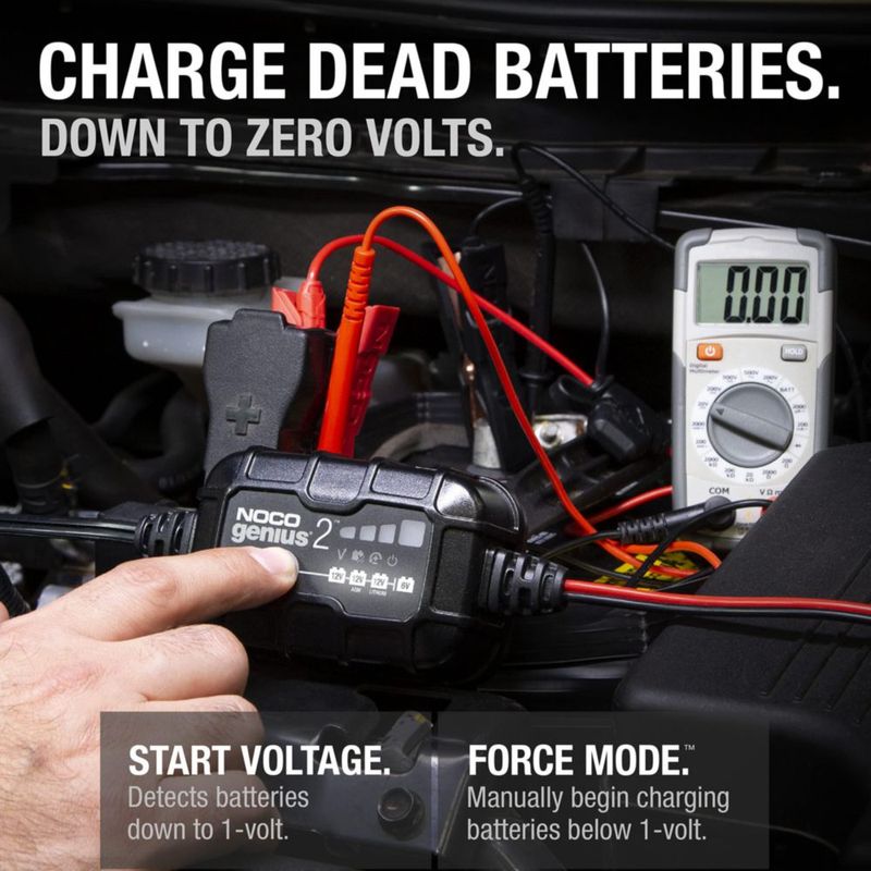 Cargador de batería de coche NOCO GENIUS2 2A 6V/12V Maintainer
