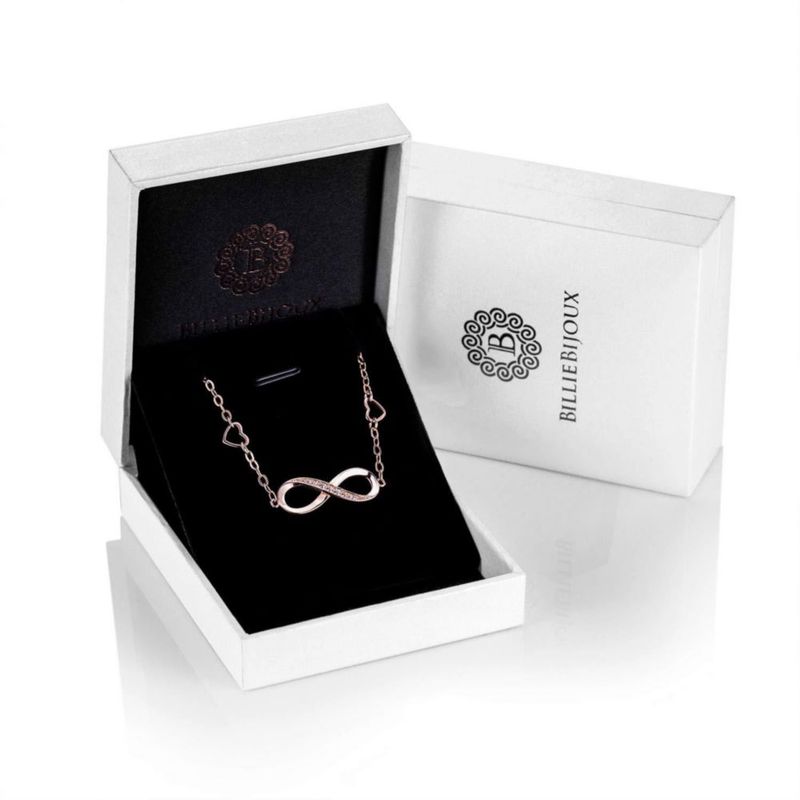 Tobillera Billie Bijoux de Plata de Ley 925 con Colgante de Infinito