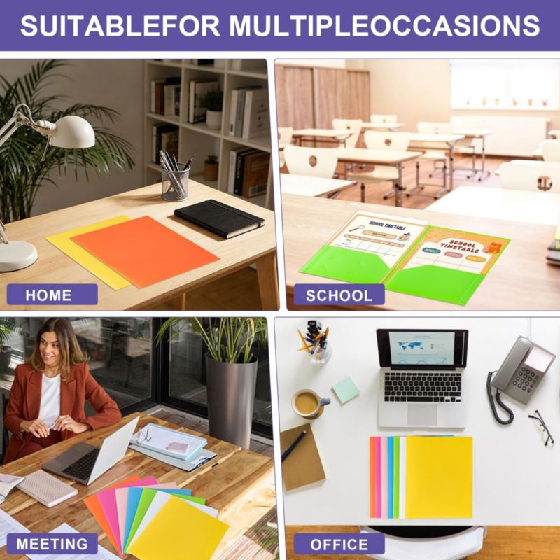 Carpeta de archivo BOOMIBOO 7 unidades en colores surtidos
