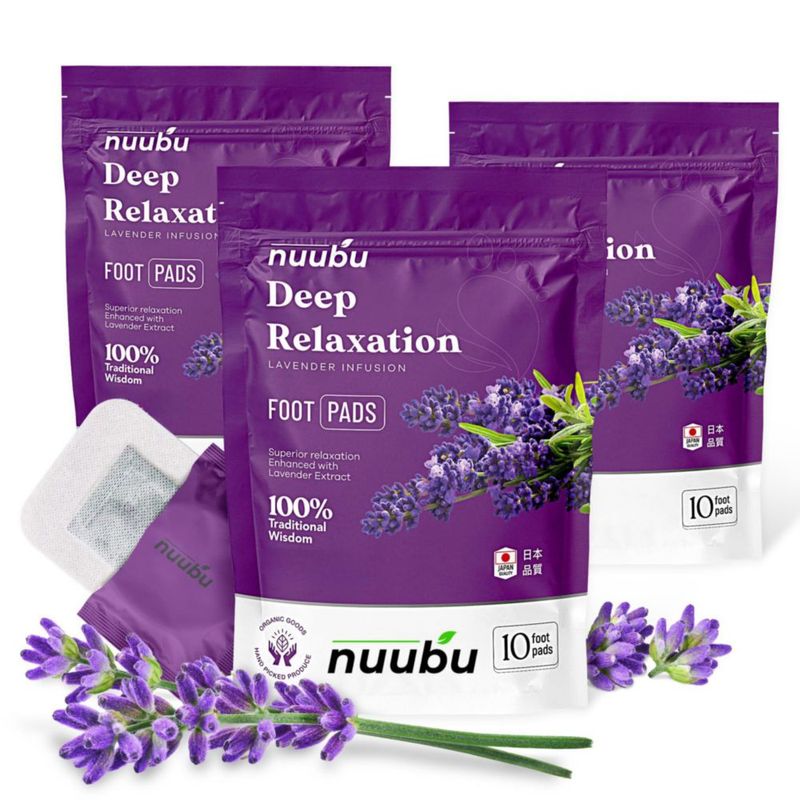 Parches para pies Nuubu – 30 unidades