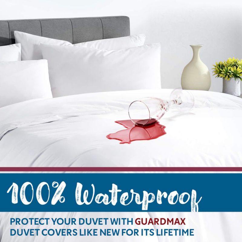 Funda Nórdica Guardmax 86x86 cm Impermeable con Cremallera