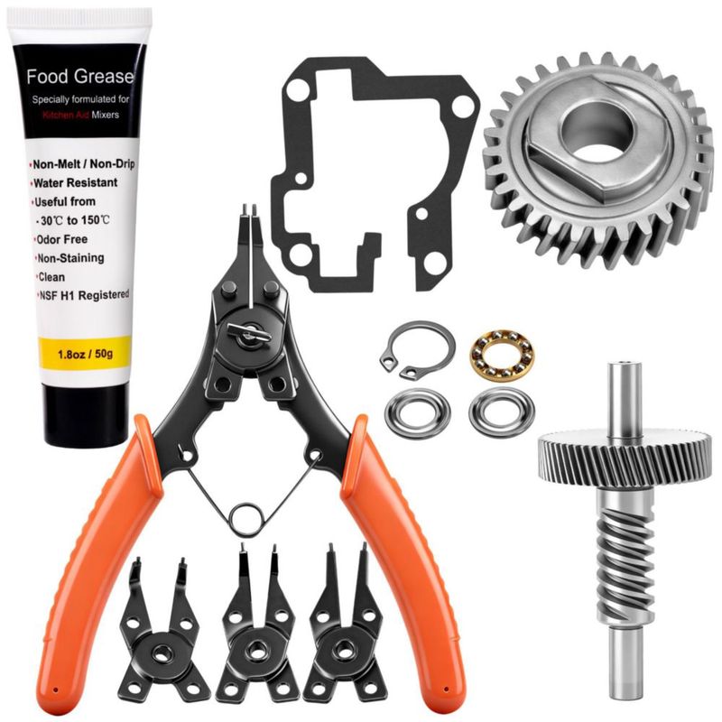 Kit de Engranajes para Batidora HandyTek WP9709231 + 9706529 + Grasa
