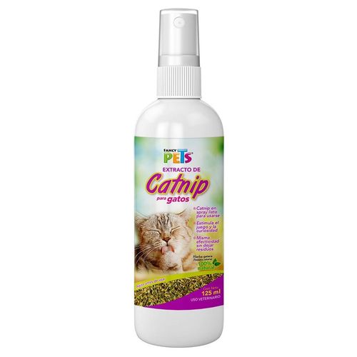 Spray Catnip Gatos Estimulante Juego Curiosidad Fancy Pets