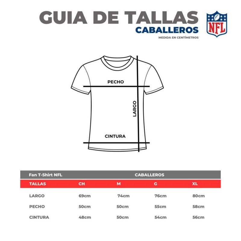 Playera Aficionado NFL San Francisco 49ers Manga Corta Rojo Hombre