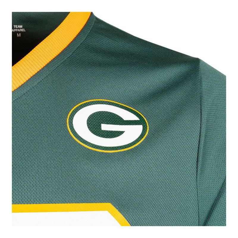 Playera Aficionado NFL Green Bay Packers Manga Corta Verde Hombre