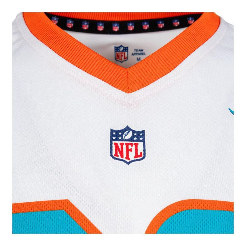 Playera Aficionado NFL Miami Dolphins Manga Corta Blanco Hombre