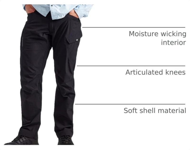 PANTALONES TRUEWERK T1 WerkPant Negro 91 cm x 91 cm