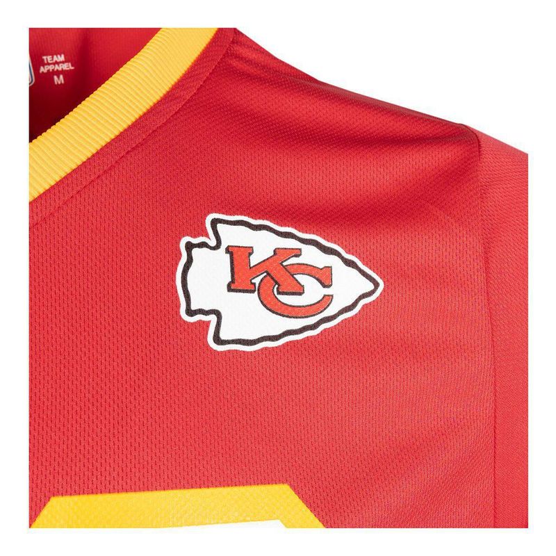 Playera Aficionado NFL Kansas City Chiefs Manga Corta Rojo Hombre