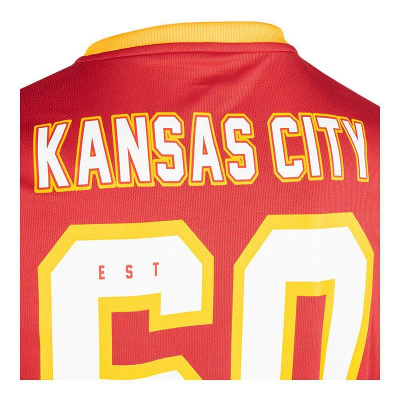 Playera Aficionado NFL Kansas City Chiefs Manga Corta Rojo Hombre