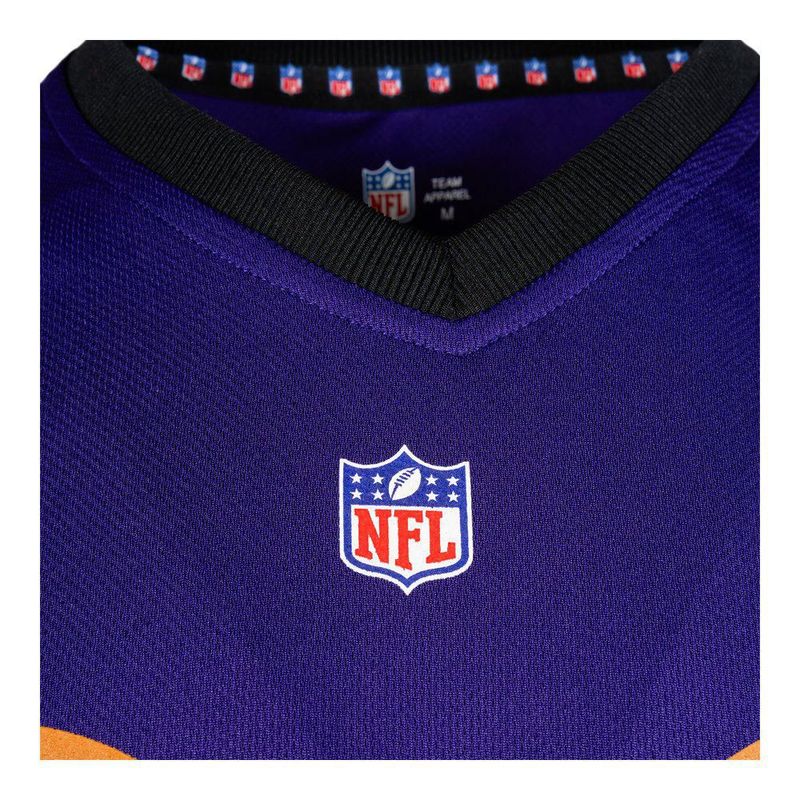 Playera Aficionado NFL Baltimore Ravens Manga Corta Morado Hombre