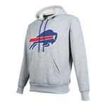 Sudadera Hoodie NFL Buffalo Bills Manga Larga Gris Hombre